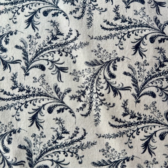 Jennifer Moore L cotton button up foliage print shirt beige black - Picture 4 of 10